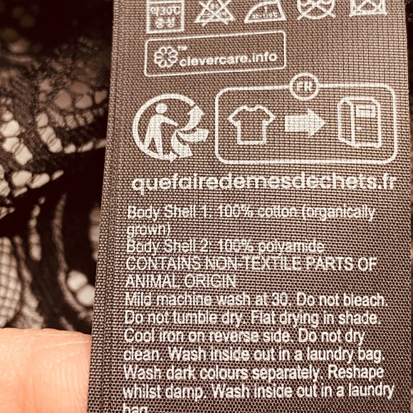 ALLSAINTS Ethel Cotton Blouse in Black Size 6 - Picture 7 of 11